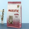 Color-printed plastic zipper self-sealing stand-up bags for pet food, eight-sided sealed cat food and dog food bags with printed logos Specification image